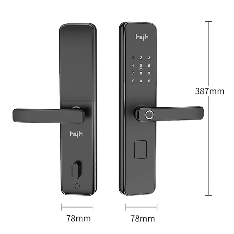 hyh smart door lock with fingerprint access