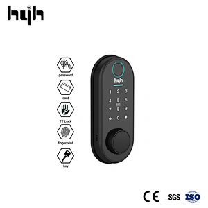 Fingerprint Digital Key Card Security Home Smart Deadbolt Door Lock