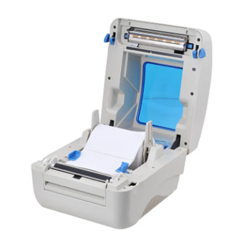 thermal adhesive label sticker usb thermal printer XP-490B sensitive barcode label impresora