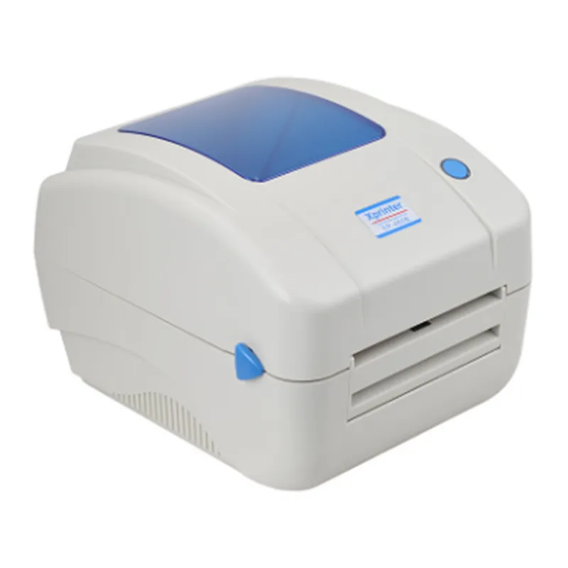 thermal adhesive label sticker usb thermal printer XP-490B sensitive barcode label impresora