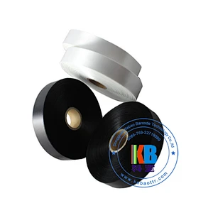 Garment care label custom  printed satin  ribbon polyester fabric