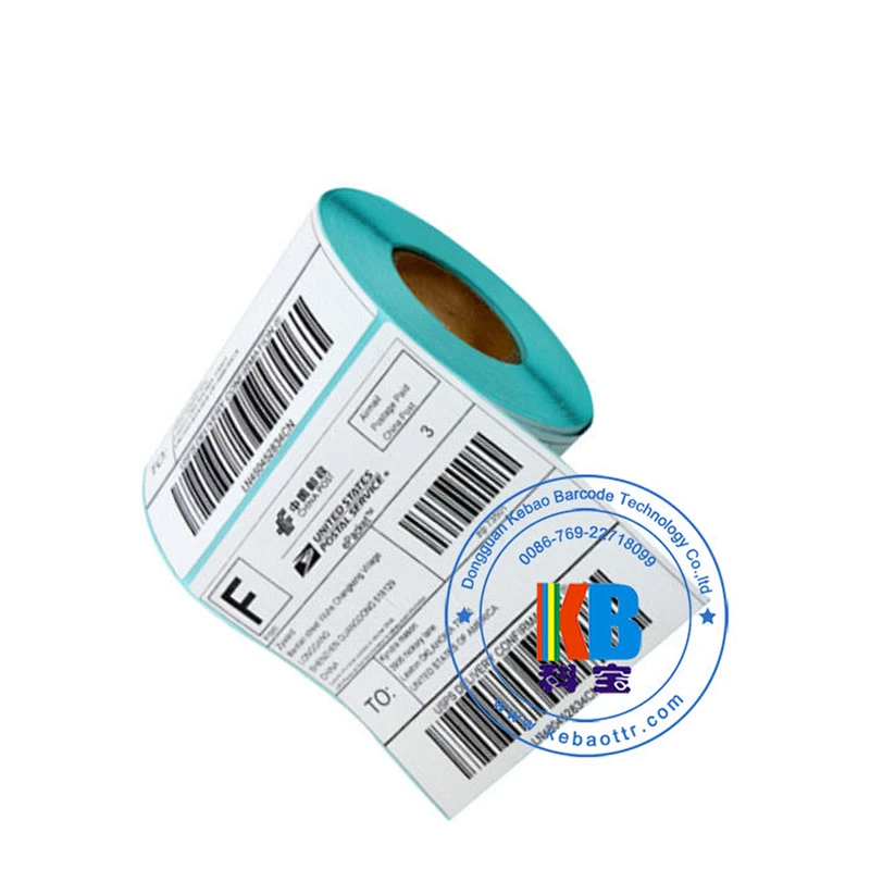 Barcode label printer packaging shipping adhesive thermal transfer label