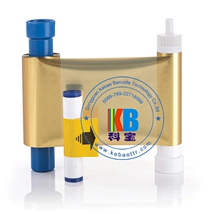 Magicard MA1000K Gold ID Card Color Ribbon for Pronto, Enduro, Rio Pro Printers 1000 Prints Ribbon
