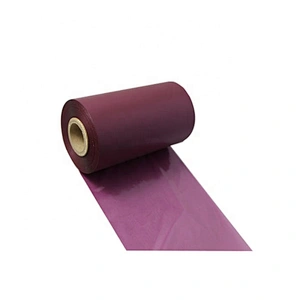 Purple Amethyst color wash resin textile barcode color label printer ribbon