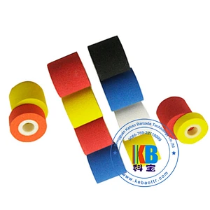 35mm*30mm solid hot ink roller for time and date stamping