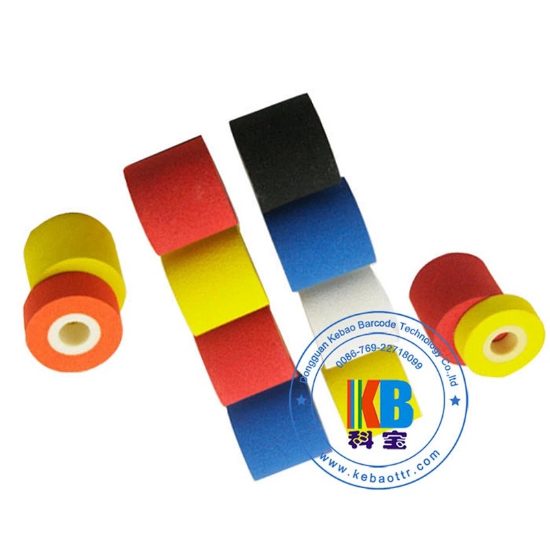 35mm*30mm solid hot ink roller for time and date stamping