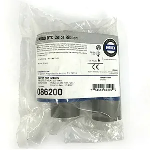 genuine ymcko full color ribbon 45200 86200 dtc4500e id card label printer id card ribbon