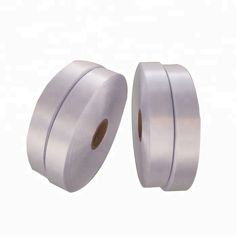 100% cotton polyester fabric textile satin clothing label ribbon