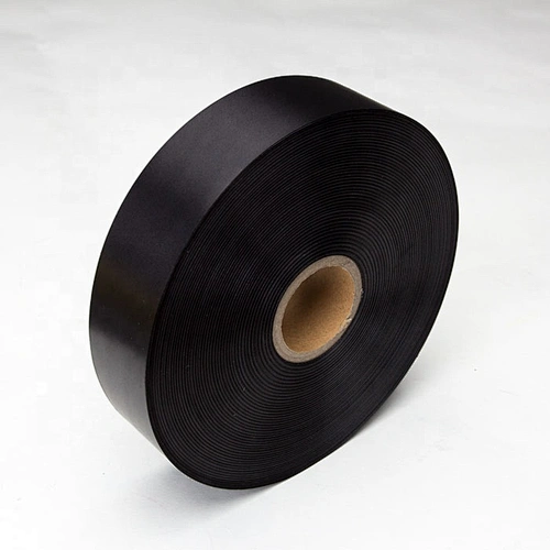 Dual single side garment care label material printed thermal garment polyester fabric clothing label