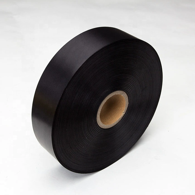 Dual single side garment care label material printed thermal garment polyester fabric clothing label