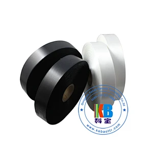 Garment care label custom  printed satin  ribbon polyester fabric