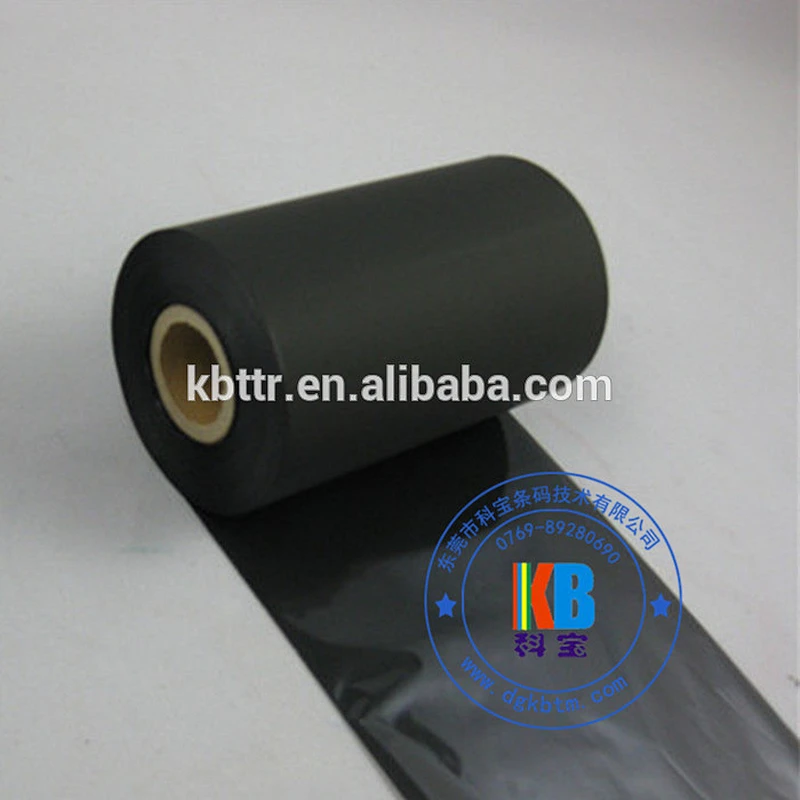 Textile fabric care label thermal printing printer black wash thermal transfer ribbon