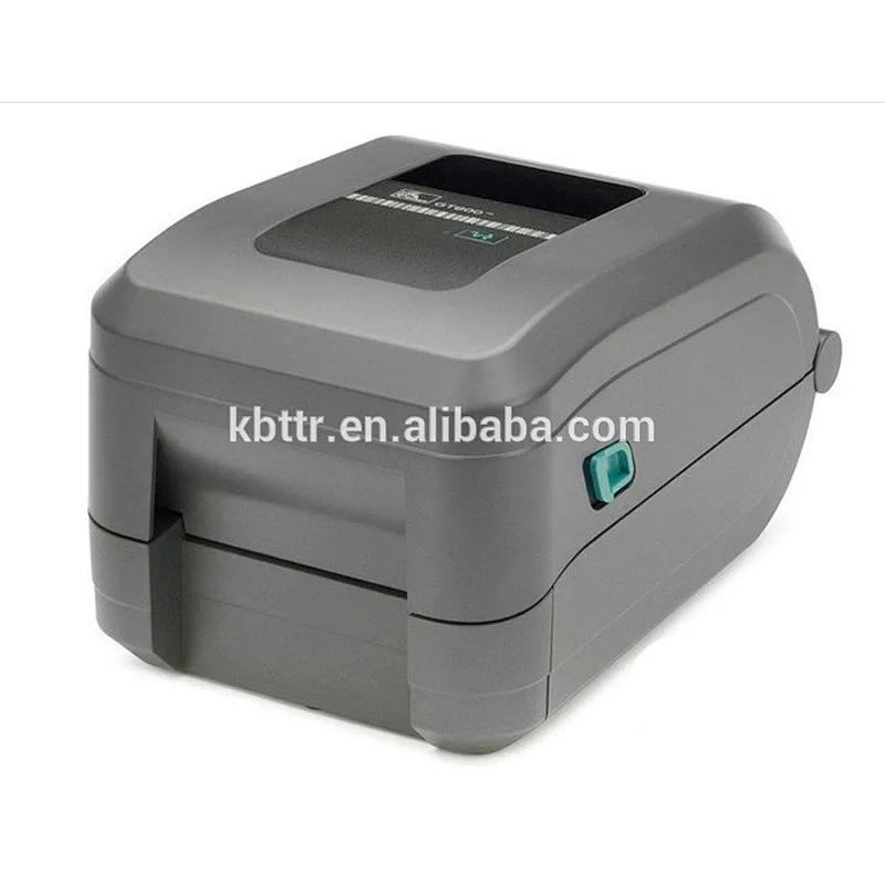 Thermal transfer label sticker printing Zebra GK420T GX430 barcode fabric satin garment printer
