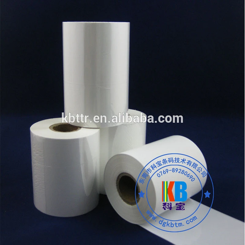 Textile fabric care label thermal printing printer black wash thermal transfer ribbon