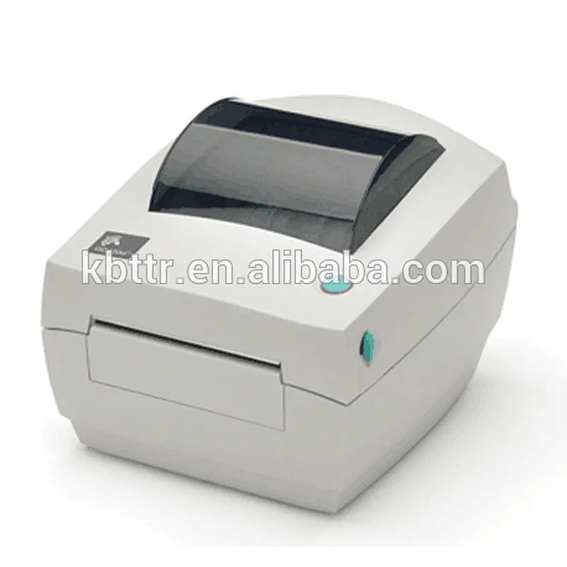 Thermal transfer label sticker printing Zebra GK420T GX430 barcode fabric satin garment printer