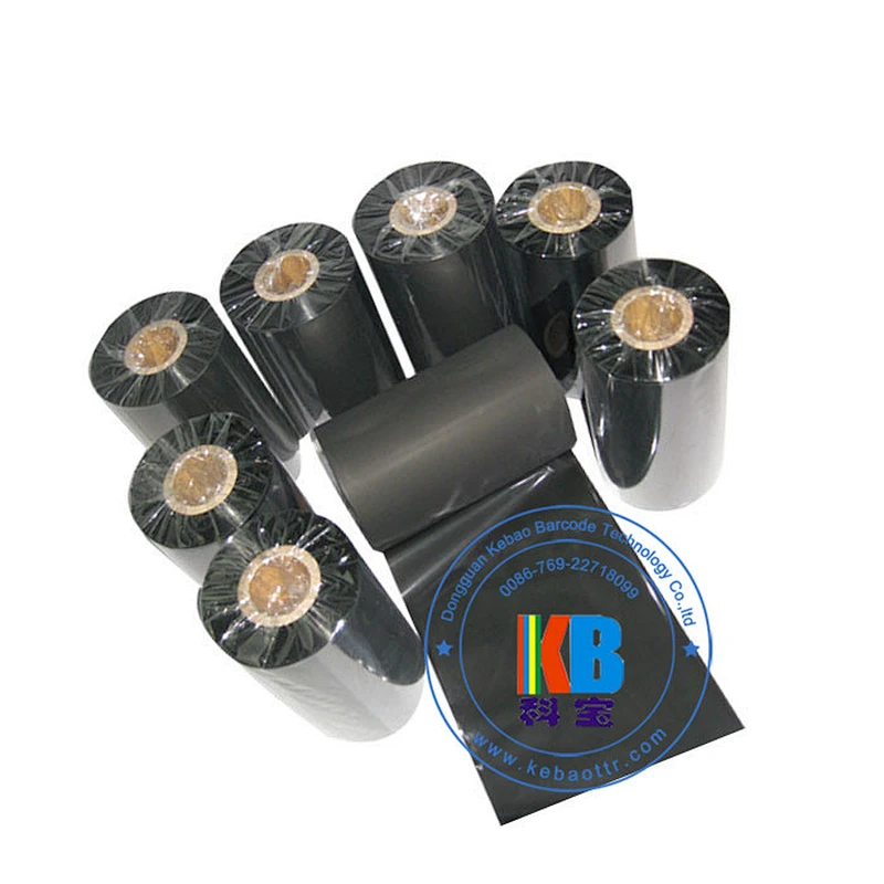 Compatible Textile Wash Care Label Thermal Transfer black Ribbon for garment label