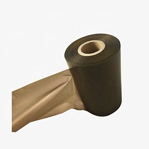 Compatible printer ribbon heat transfer label printing brown wax resin color printer ribbon