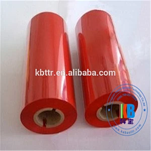 wholesale printer ribbon resin and wax ribbon for zebra printing machine