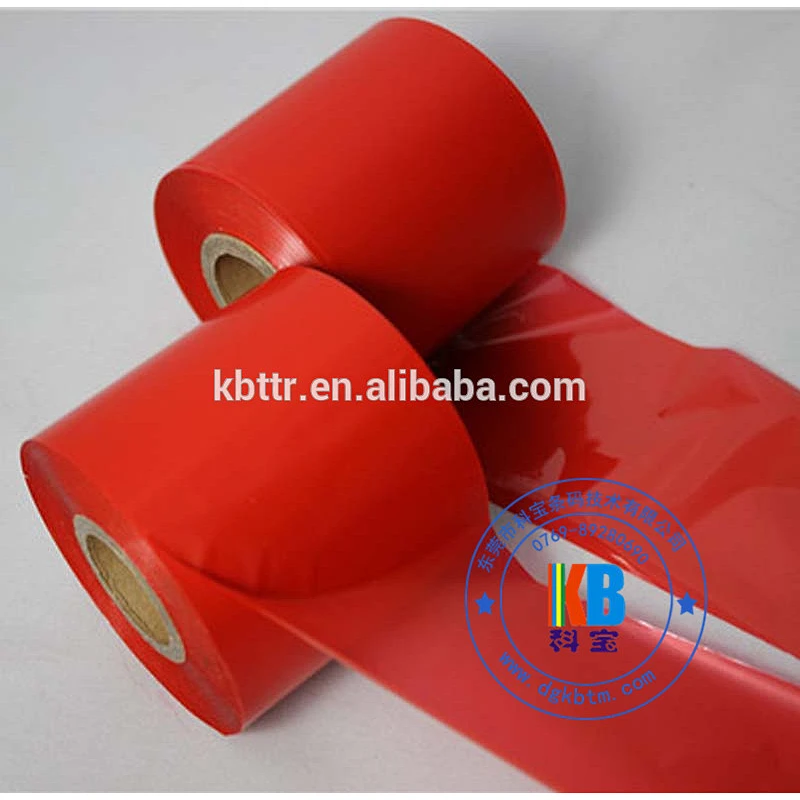 Clothing garment care label printing machine Textile color wash resin color thermal transfer ribbon