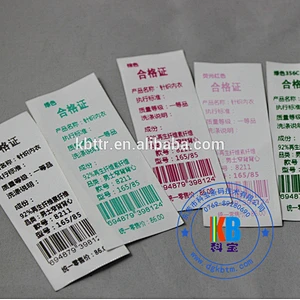 Wash care label printing barcode printer resin pink color thermal transfer printer ribbon
