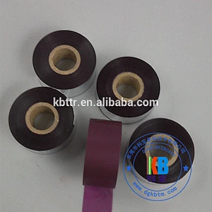 Wash resin material printer ribbon type garment label printing amethyst barcode ribbon