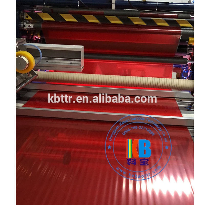 barcode printer Master 880mm*15000m color thermal transfer ribbon ttr jumbo roll