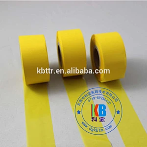Washable resin printer ribbon Amarillo cinta resina de lavado ttr