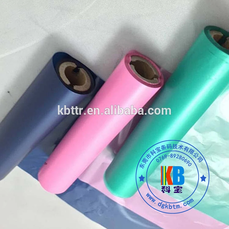 Wash resin material printer ribbon type argox barcode gk420t color barcode printer ribbon