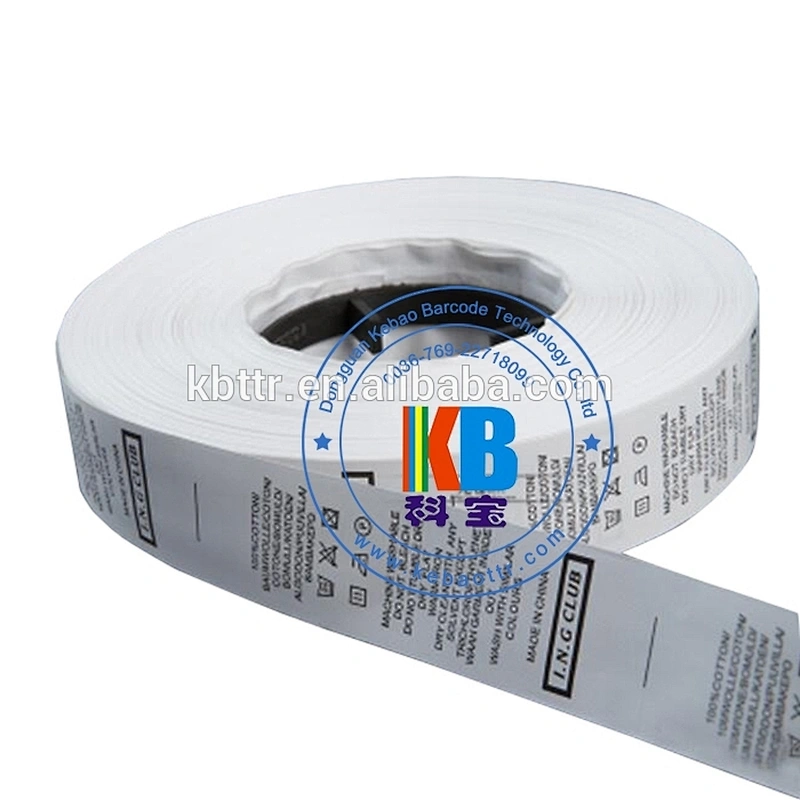2017 New products Wash mark carbon strip for Garment tag/non-woven/trademark tape