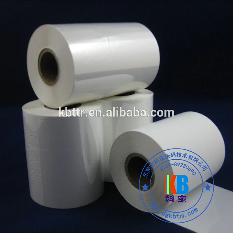 Textile fabric care label thermal printing printer black wash thermal transfer ribbon