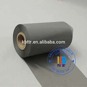 Garment clothing label printing light grey thermal wash resin thermal transfer ribbon