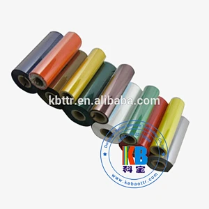 Nylon taffeta label fabrics printing thermal transfer ribbon