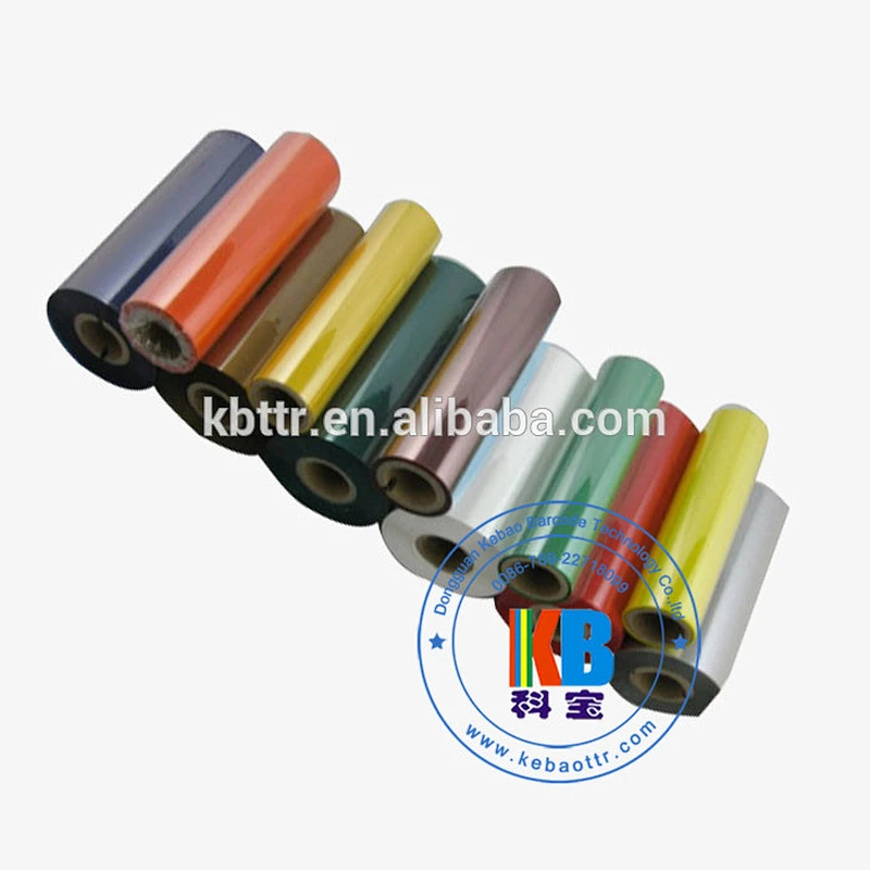 Nylon taffeta label fabrics printing thermal transfer ribbon