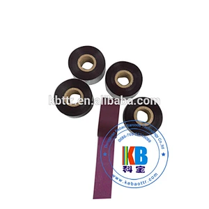 garment care label printing Color resin material amethyst wash barcode printer thermal ribbon