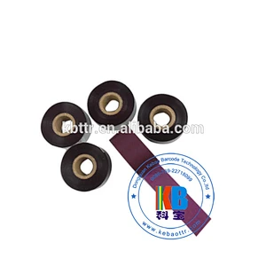 garment care label printing Color resin material amethyst wash barcode printer thermal ribbon