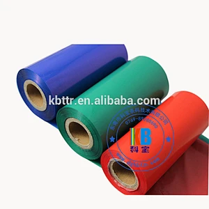 TTR Printer type yellow resin master  jumbo roll ribbon