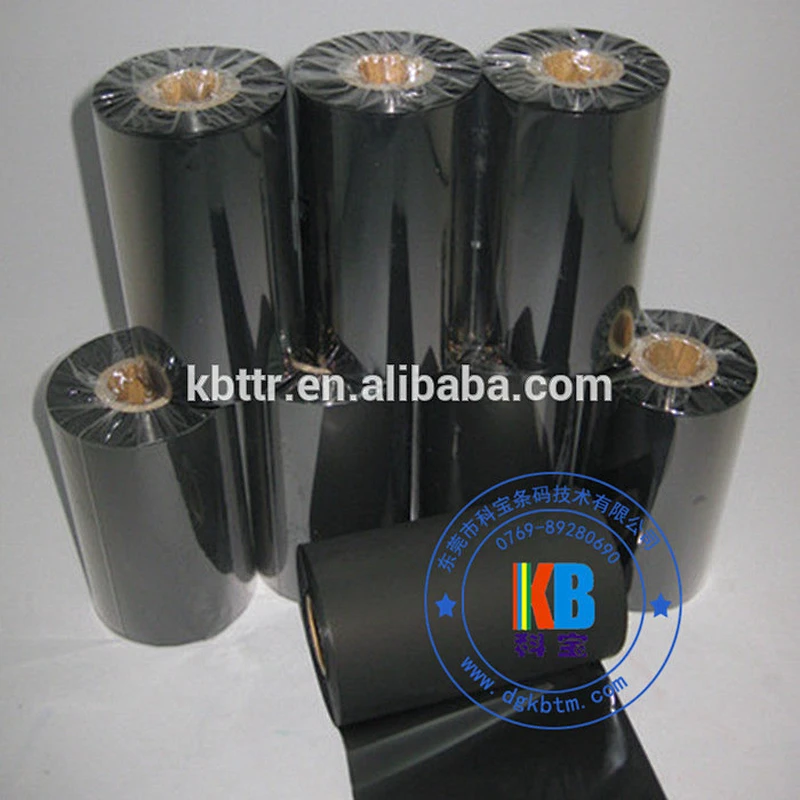Textile fabric care label thermal printing printer black wash thermal transfer ribbon