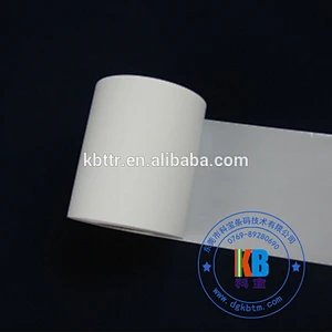 White Garment clothing care label printing white color wash resin ribbon