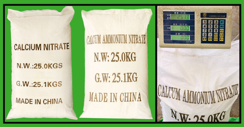calcium nitrate bag