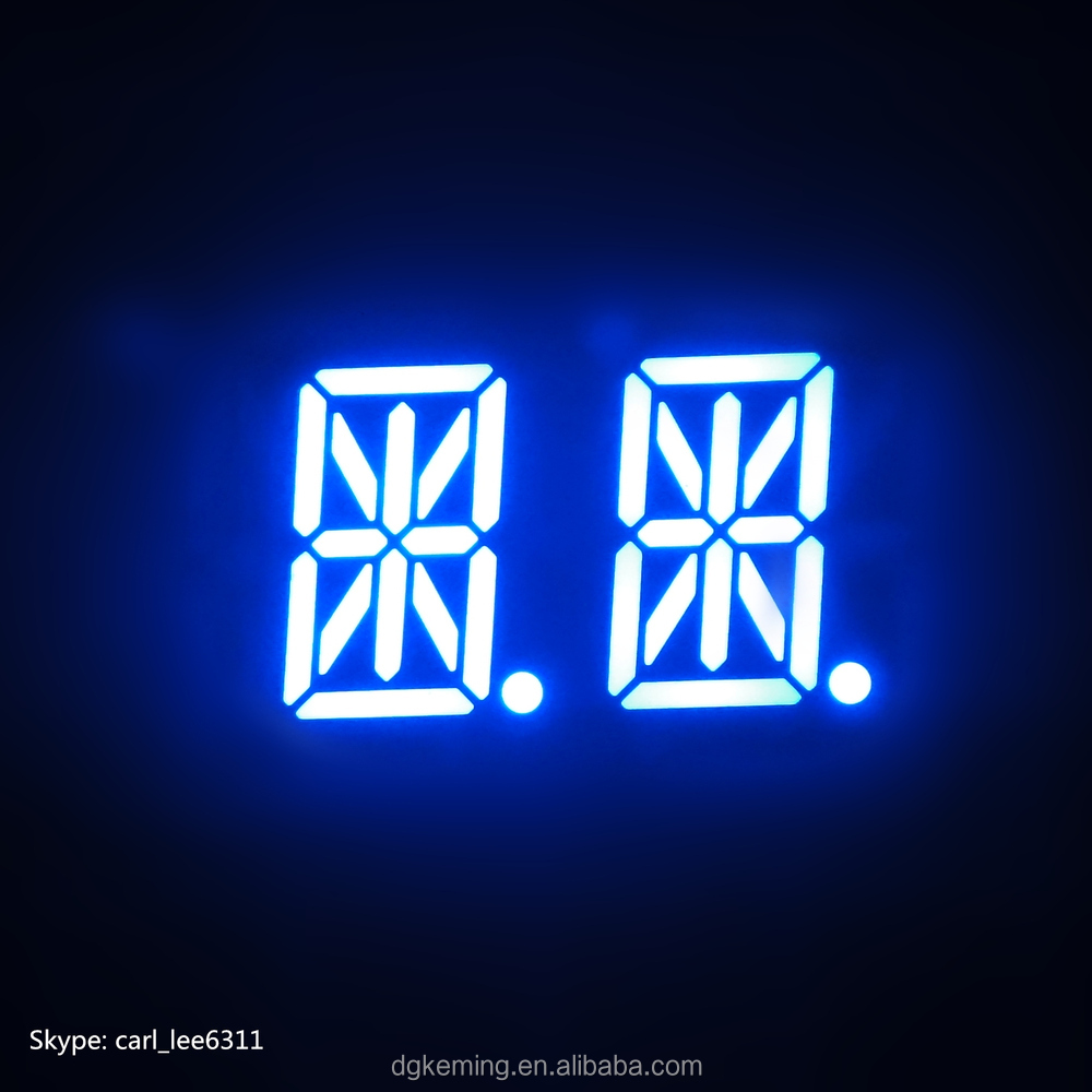 Factory price k segment led display 14 segment alphanumeric display part kem-5322-BB-4L