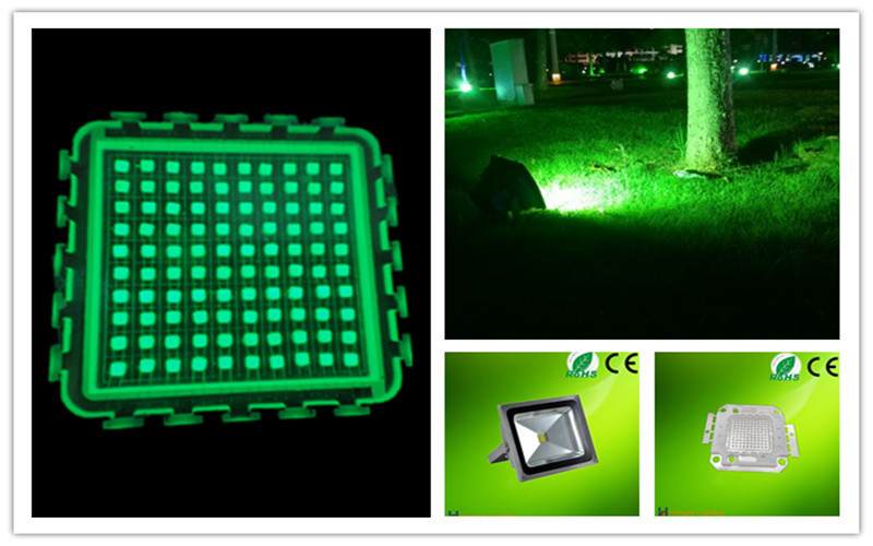 100w green