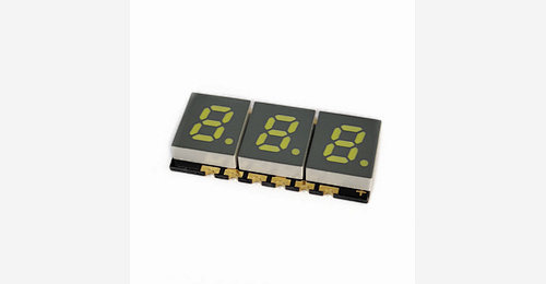 0.2'' inch mini three digit smd 7 segment led display