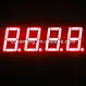 Super red anode 4 digit 7 segment led display fnd led 7 segment ...