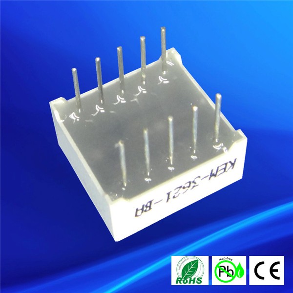 7 Segment LED Display,0.36inch 2 Digit Green,036inch Green