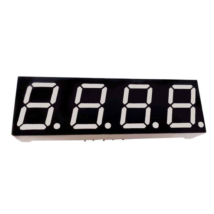 0.8 inch 4 digit 7 segment LED display specifications