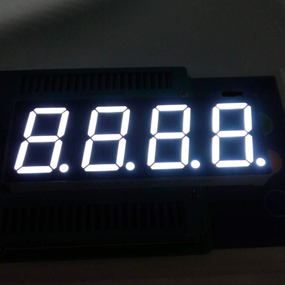 4 digit 7 segment LED display internal circuit diagram