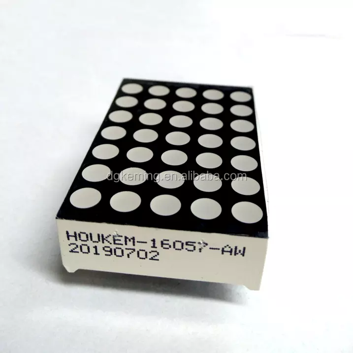 4.5mm 5x7 Square Dot Matrix