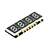 0.2 inch 4 digit red SMD 7 segment LED display HOUKEM-2041SMD-BR