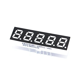 China Factory supply RoHs Houkem-2851-bsr 0.28 Inch 7 Segment led Display 5 Digit 7 Segment Display led