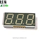 ultra bright white 0.39 inch 3 digits 7 segment smd three digit led display